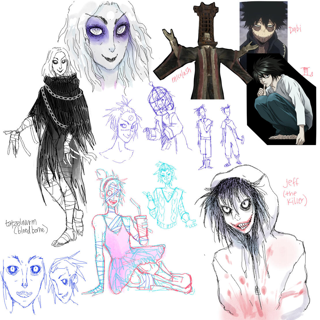 V:TM Character development