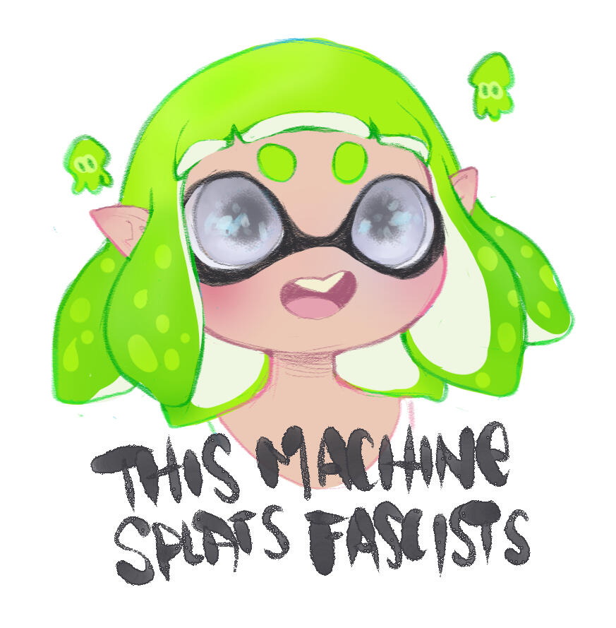 my squid kid from Splatoon 2